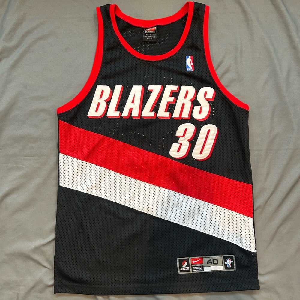 Vintage Nike / NBA / Portland Blazers / Rasheed Wallace Jersey (GREAT CONDITION)